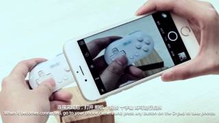 8Bitdo Zero Bluetooth GamePad (White x Red) video 3