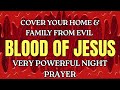 Powerful Night Prayer for Family Safety & Home Protection from Evil Attacks | Jesus' Blood