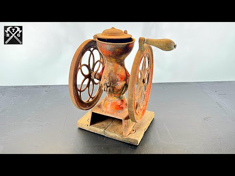 Antique Coffee Grinder Restoration