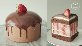 Full of Strawberry Chocolate Cake Recipe