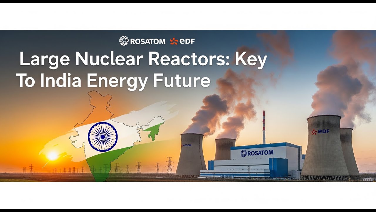 Rosatom, EDF Pitch Large Nuclear Reactors As Key To India Energy Future
