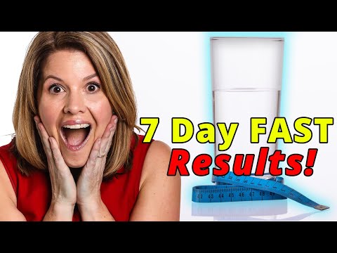 7 Day Water Fast Results Are In!