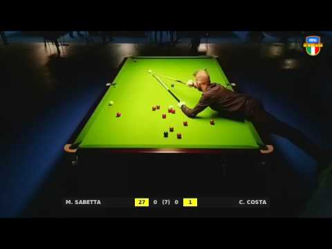 Campionato Nazionale Snooker FIBiS 2017 - CAT. A - GIRONE