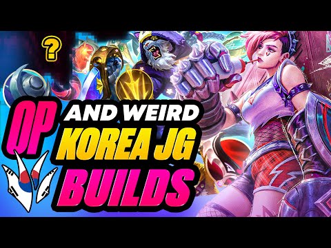 7 BEST Unique High Elo KOREAN Jungle Builds You SHOULD Be Playing!