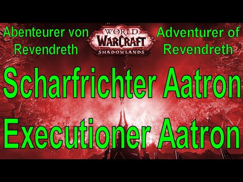 WoW - Scharfrichter Aatron / Executioner Aatron - Abenteurer von Revendreth / Adventurer Revendreth
