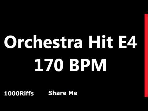 Orchestra Hit Metronome E4 : 170 BPM