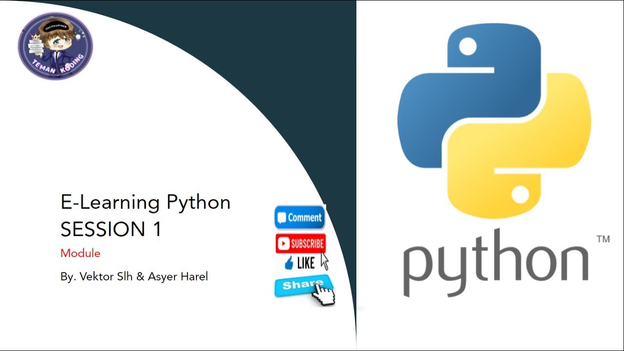 #21 Belajar Python Module -Teman Coding