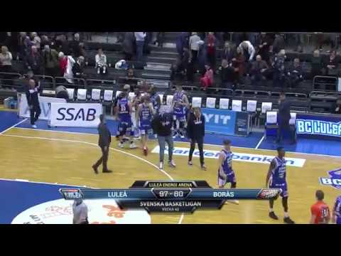 Highlights: BC Luleå vs. Borås Basket