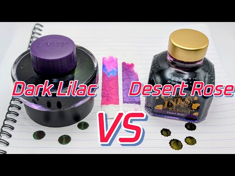 Dark Lilac vs Desert Rose: The Closest Match to Lamy’s Iconic Ink?