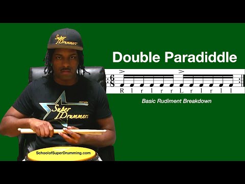 BASIC FOR DRUMMERS | Double Paradiddle Rudiment Breakdown