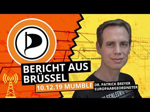 OpenAntrag, TERREG, e-Privacy-Verordnung, neue VDS uvm. || Bericht aus Brüssel von Patrick Breyer