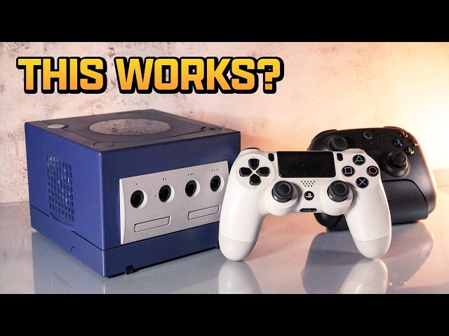 I Made My GameCube Wireless (PS5 & Xbox Controllers Work!)
