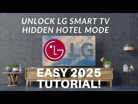Unlock the Hidden Hotel Menu on Your LG TV!
