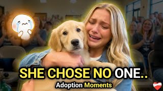 This Shelter Dog Chose No One… 💔 Until This Adoption Moment