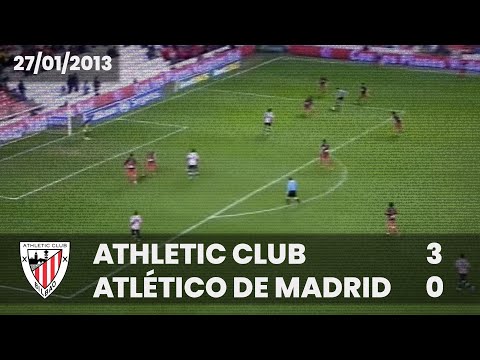 ⚽️ [Liga 12/13] J21 I Athletic Club 3 - Atlético Madrid 0 | LABURPENA