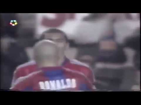 FC Bacrcelona 3 CF Extremadura 0 (Liga 1996-1997)