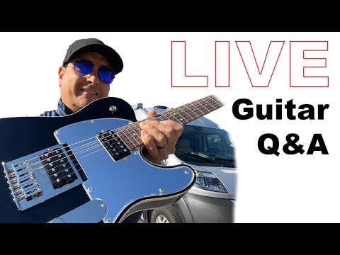Saving A Vet's Guitar - LIVE Guitar Q&A