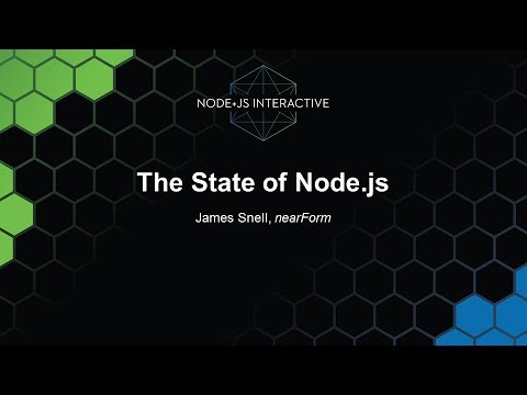 The State of Node.js - James Snell, nearForm