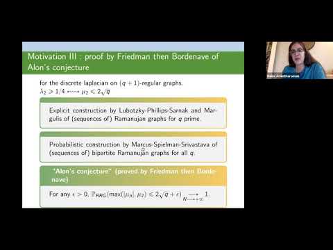 Nalini Anantharaman: The bottom of the spectrum of a random hyperbolic surface