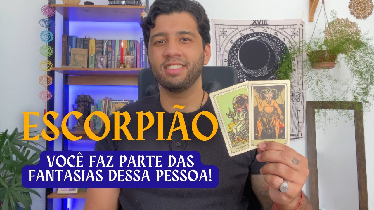 ESCORPIÃO ♏️ VOCÊ FAZ PARTE DAS FANTASIAS DESSA PESSOA! 🔥 SEUS SONHOS FORAM REVELADOS NESSA TIRAGEM✨