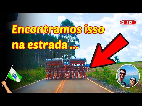 Estamos conhecendo o Paraná, fomos de HONÓRIO SERPA até  MARIÓPOLIS PR e encontramos isso na estrada