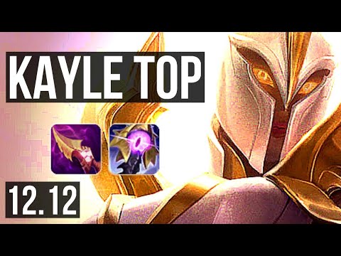 KAYLE vs ORNN (TOP) | 1/1/8, Rank 8 Kayle | KR Challenger | 12.12
