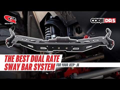 The Best Dual Rate Sway Bar System for Your Jeep JK | G2 Core DRS