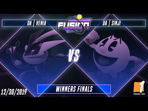 Fusion #4 - DA | Venia (Greninja) Vs. DA | Sinji (PacMan) - Winners Finals - Smash Ultimate
