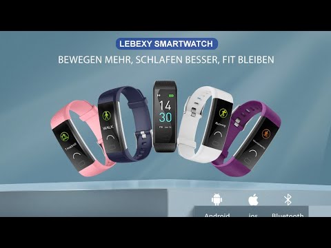 Auspacken - LEBEXY Smartwatch  Schrittzähler Fitness Armband Tracker,  0.96Zoll (2/4)APP"Runmefit"