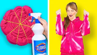 GENIUS CLOTHES HACKS FOR GIRLS! || Beauty DIY Ideas by 123 Go! Gold