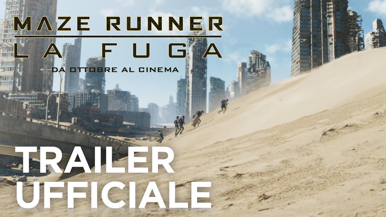 Maze Runner – La fuga: trailer italiano
