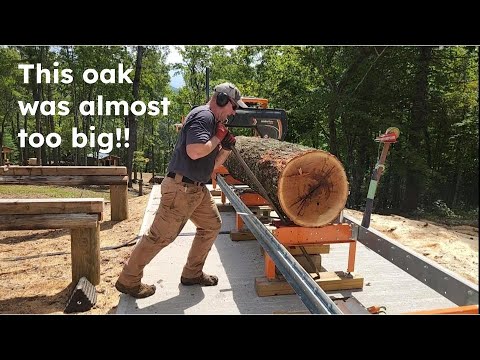 #milling Ep. 14 -  Pushed the limits with this oak!!