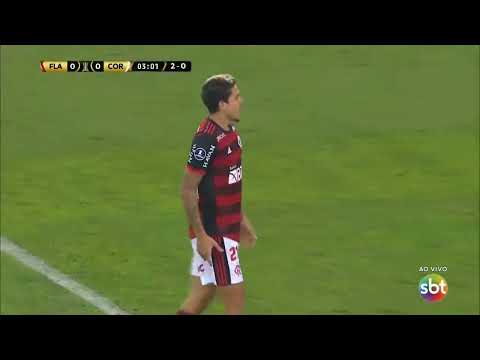 Pedro's Near-Miss Goal on a Bike! Flamengo vs. Corinthians Highlights | 1080p 60fps