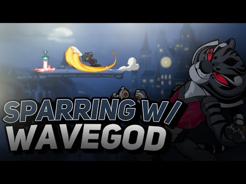 Brawlhalla Spars: 720polyshot Vs Wave god!