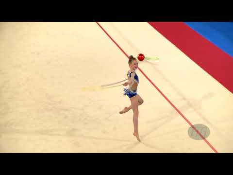 VERSTAPPEN Alessia (BEL) - 2019 Rhythmic Junior Worlds, Moscow (RUS) - Qualifications Rope
