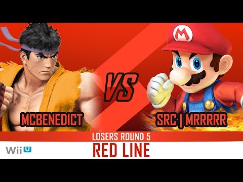 Red Line Smash 28 - McBenedict (Ryu) Vs. SRC | MRRR (Mario)