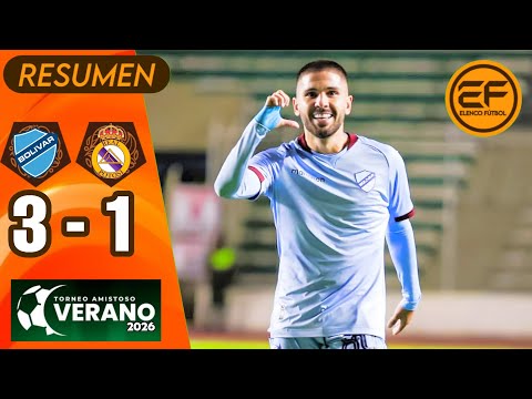 📹 Resumen: Bolívar 3 - 1 Real Potosí | Torneo de Verano 2026 | Cuartos de Final - Ida