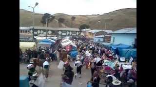 preview picture of video 'entrada del torero señor de exaltacion de quehue 2012 canas cusco peru parte 1'