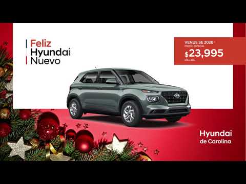 Ofertas navideñas 🎄 -  Estrena tu Hyundai hoy