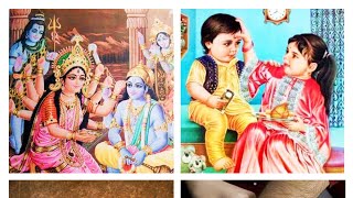 happy rakhi/rakhi pournami/rakhi wishes video/rakhi brother sister drawing painting/god krishnarakhi