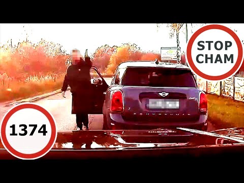 Stop Cham #1374 - Niebezpieczne i chamskie sytuacje na drogach