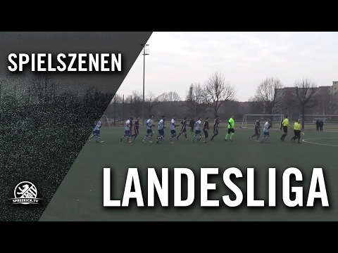 1. FC Schöneberg - SP. Vg. Blau-Weiß 90 Berlin (Testspiel) - Spielszenen | SPREEKICK.TV