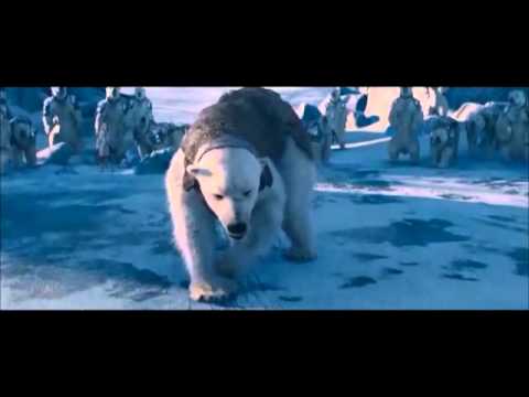 The Golden Compass ....Iorek Byrnison vs Ragnar Sturlusson - Polar Bear Fight (scene )