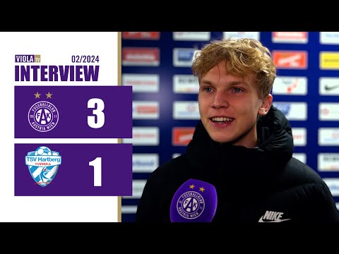 Frans Krätzig zum Debüt bei Austria Wien (02/2024) #faklive #ViolaTV #Veilchen