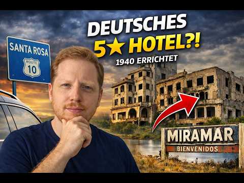 Deutsches 5⭐ Hotel in Argentinien?! 1940 errichtet. Reise von Córdoba über Santa Rosa nach Miramar
