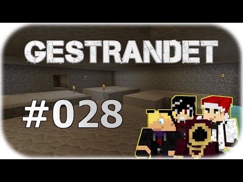 MINECRAFT GESTRANDET #028 - ( Wir bauen eine Falle ) [Deutsch] -HD-