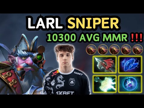 🔥 LARL SNIPER Midlane Highlights 7.35d 🔥 10300 AVG MMR Pub LARL - Dota 2