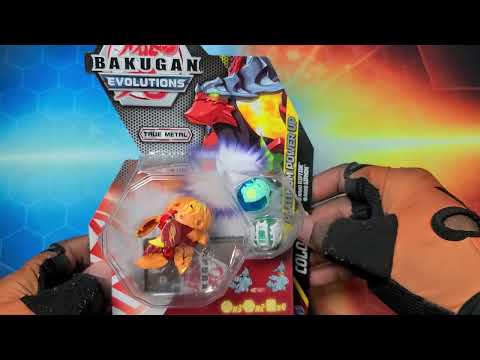 NEW BAKUGAN EVOLUTIONS PLATINUM PYRUS COLLOSUS POWER UP PACK UNBOXING!