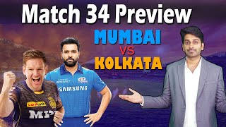 Mumbai Indians vs Kolkata Knight Riders | Match 34 Preview | MI vs KKR IPL 2021 | Eagle Sports