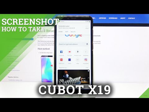 How to Capture Screen in CUBOT X19 - Catch Fleeting Content